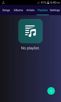 Music Player android App screenshot 2